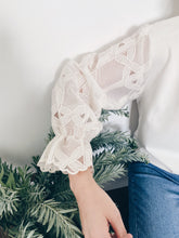 將圖片載入圖庫檢視器 LP011758織花手䄂上衣
