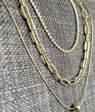 將圖片載入圖庫檢視器 ACH0010 3 Layers necklace in gold
