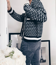 將圖片載入圖庫檢視器 H21M02357 knit  Jacket (France ).
