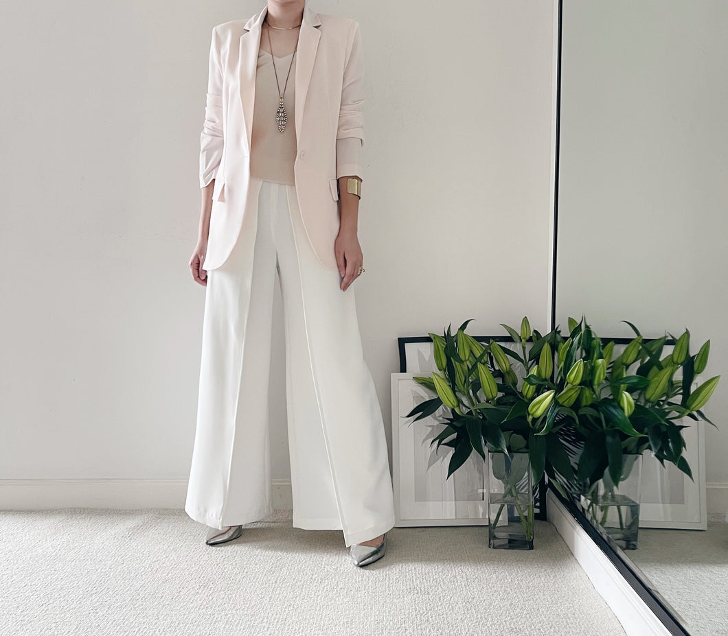 JT52BBF 意大利淡雪粉紅西裝外套