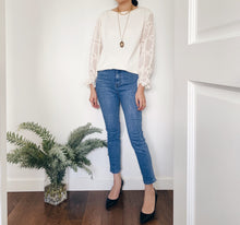 將圖片載入圖庫檢視器 LP011758織花手䄂上衣
