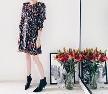 將圖片載入圖庫檢視器 A9990113K意大利豹紋連身裙
