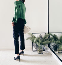 將圖片載入圖庫檢視器 F1376B05Q意大利綠色上衣
