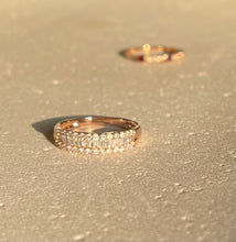 將圖片載入圖庫檢視器 DA11103  Baguette Mix Rose Gold Ring
