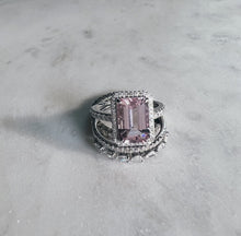 將圖片載入圖庫檢視器 DA11101 Cherry Blossom Morganite ring(GUILD certificate)
