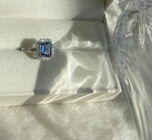 將圖片載入圖庫檢視器 Sapphire Ring(Not include Band Ring) DA10140
