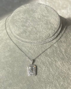 Square Emerald Necklace DA10111（現貨）